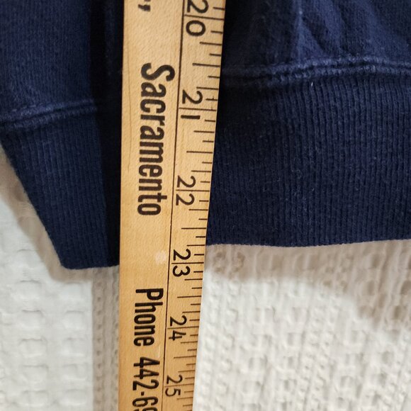 Vintage 80s Penn State Artex Sweatshirt Crewneck Made in USA Navy Small - Picture 11 of 11